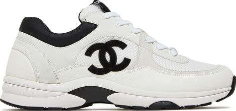 chanel sneakers black|Chanel sneakers black and white.